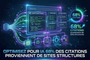 Guide optimisation données structurées pour IA générative : ChatGPT, Perplexity, AI Overviews et recherche vocale 2026
