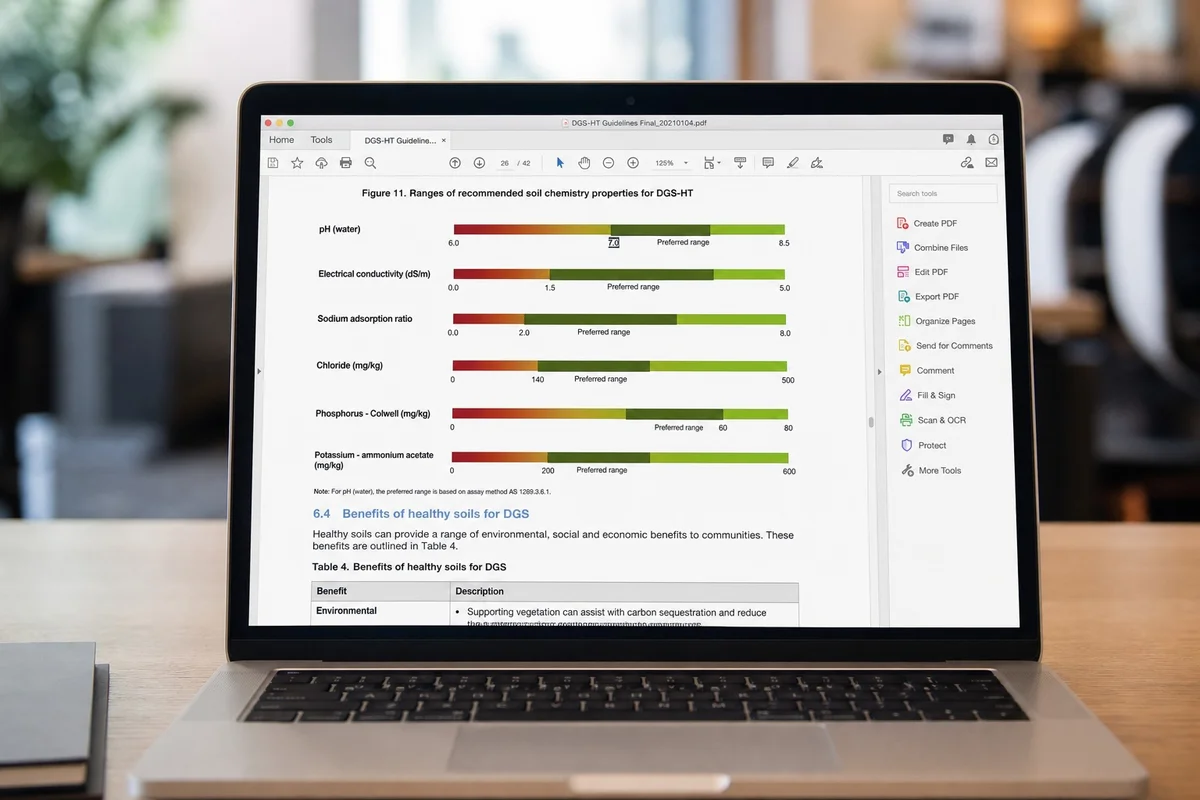 Document des guidelines qualité de Google consulté sur écran d ordinateur